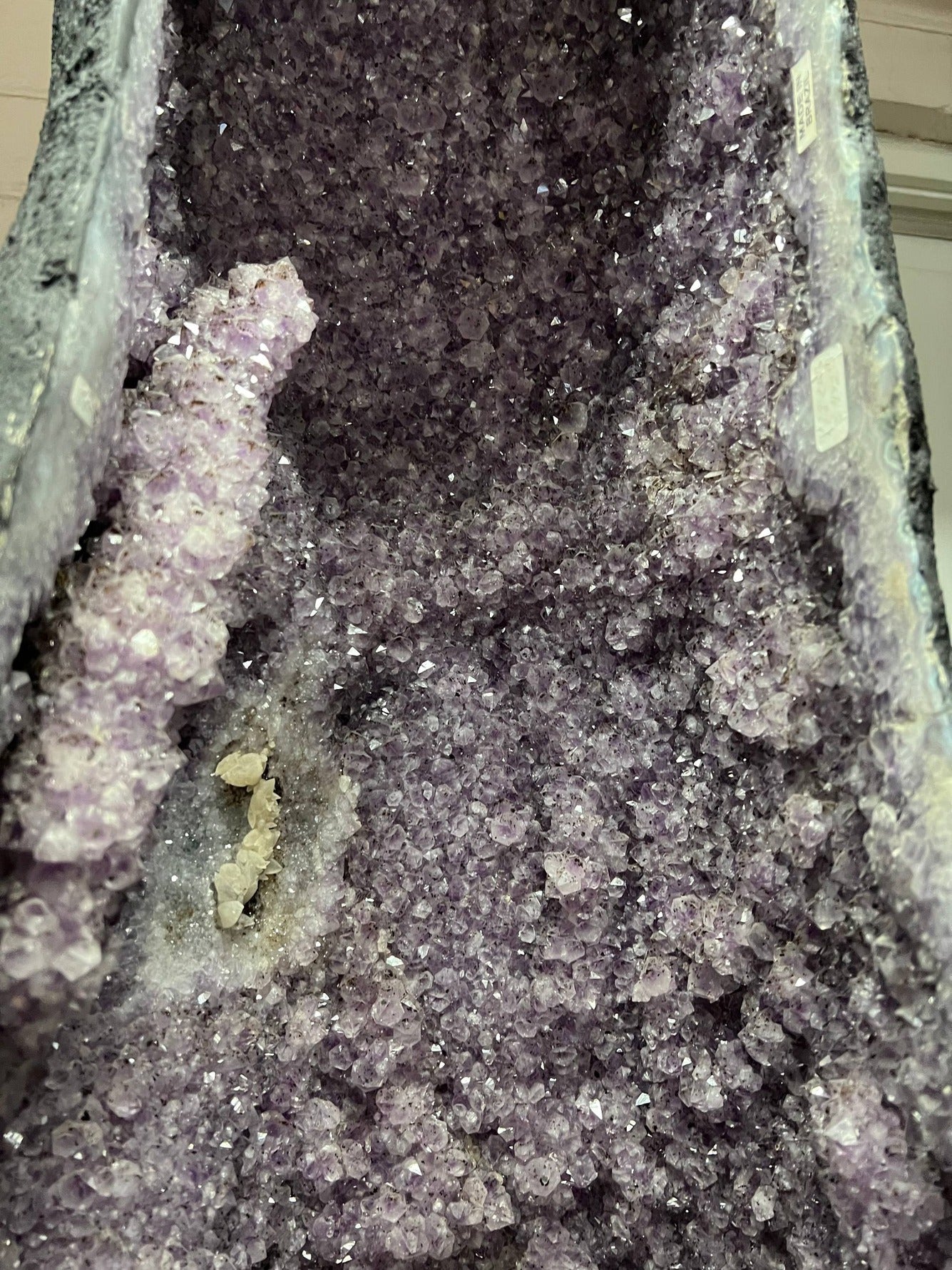 Amethyst cluster – view 2