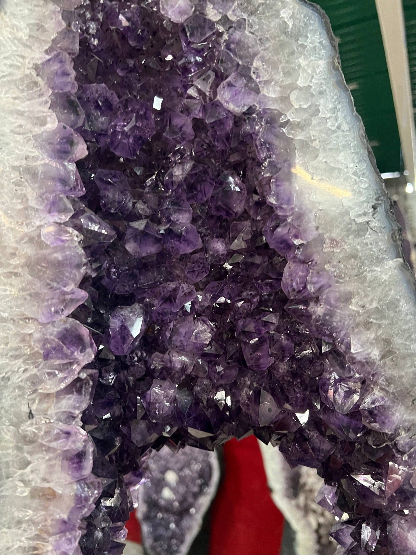 Amethyst cathedral geode tall arch – view 3