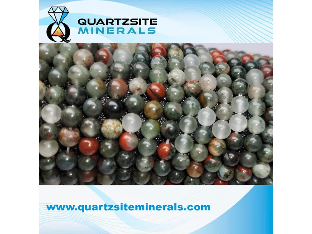 African bloodstone large bracelets