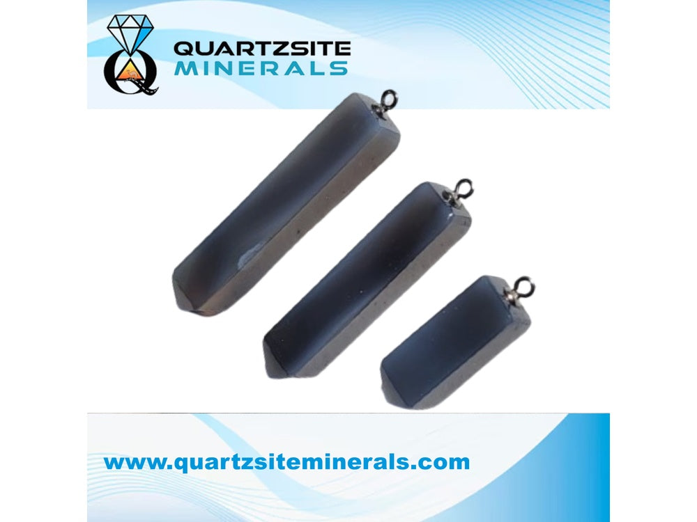 Agate Grey Pendants