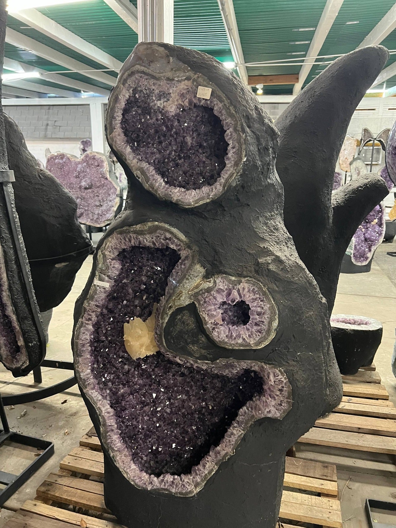 Amethyst Cathedral Geode – view 2