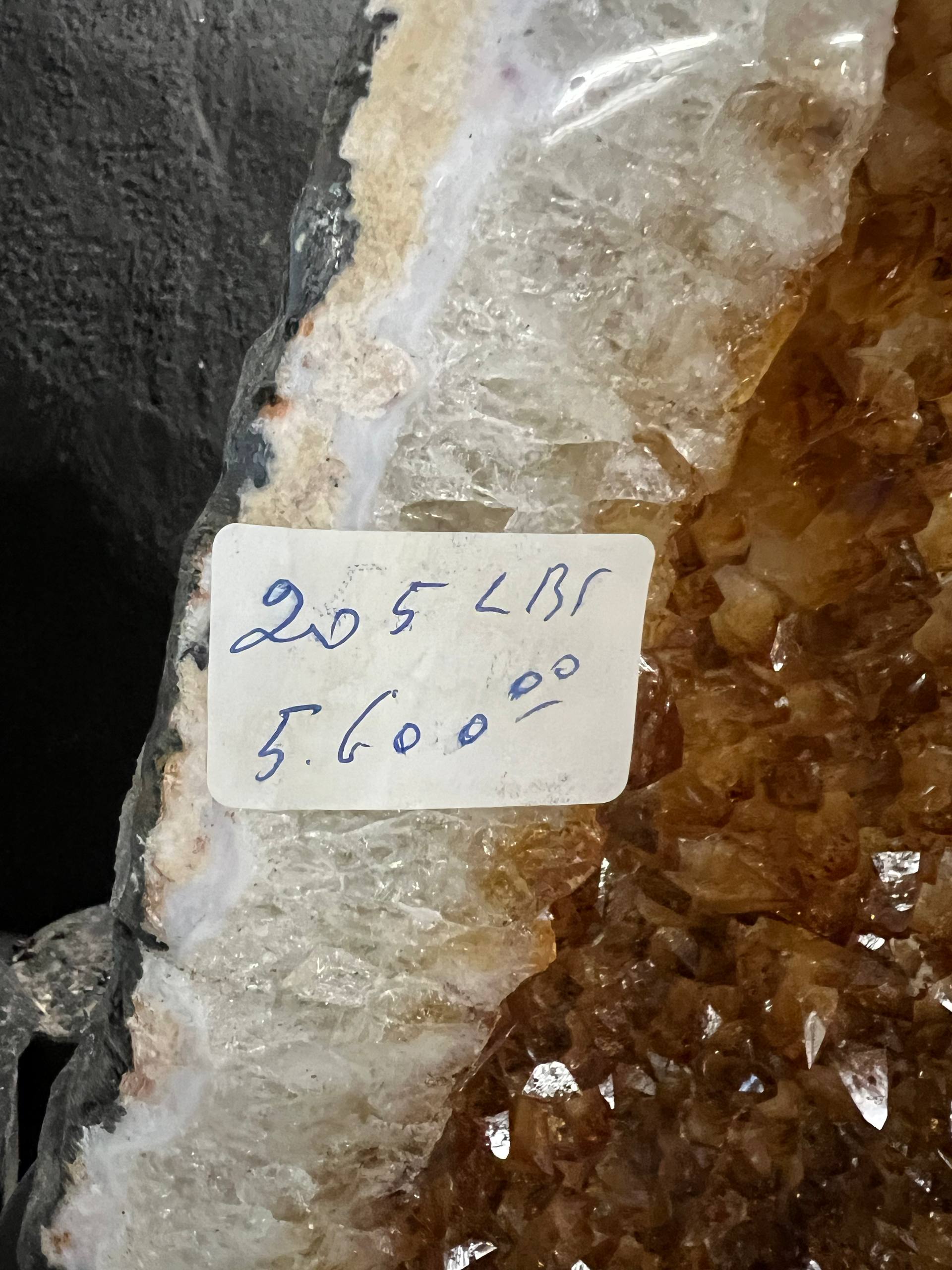 Beautiful citrine wings on stands – view 6