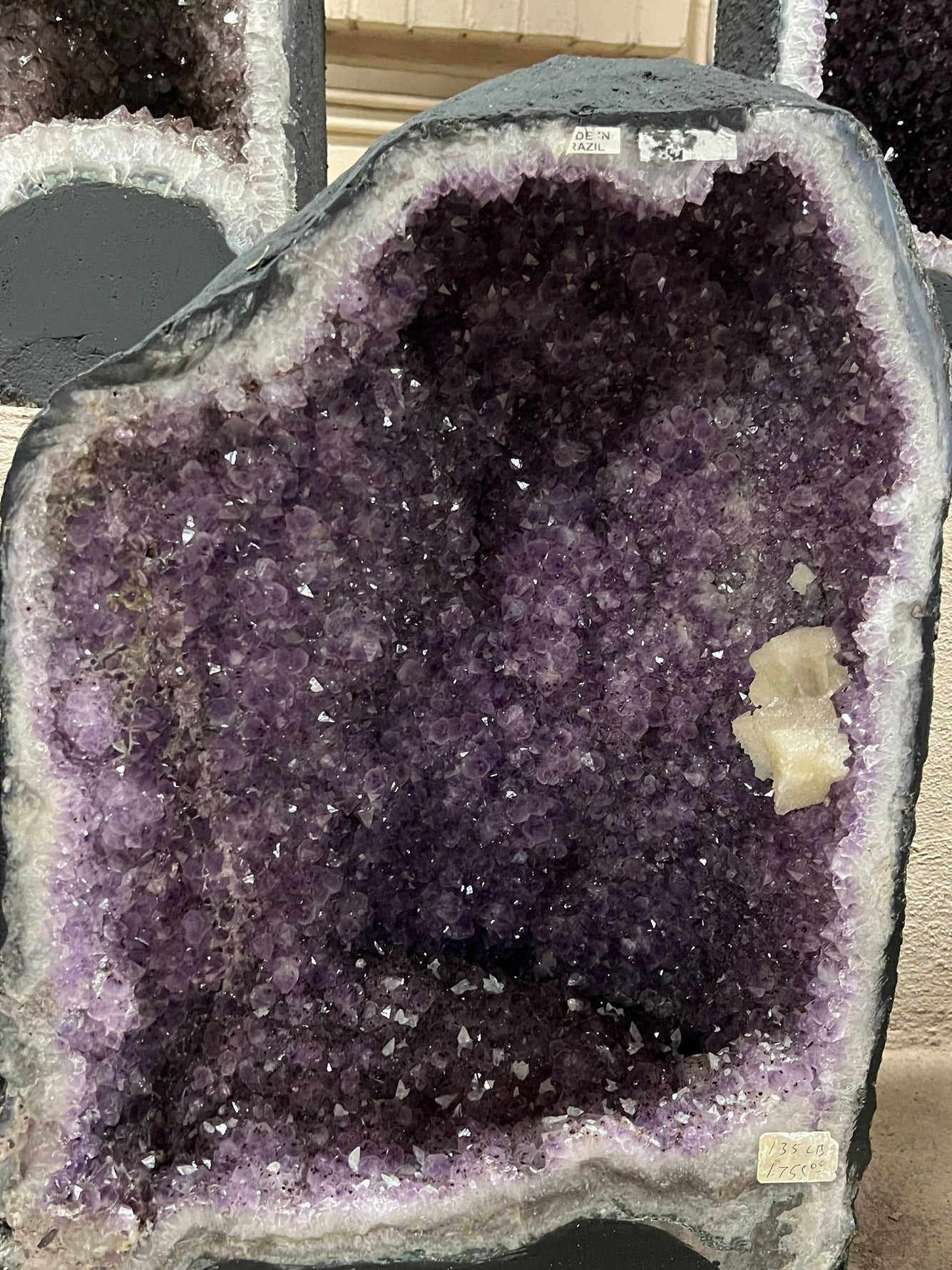 Amethyst cluster – view 1