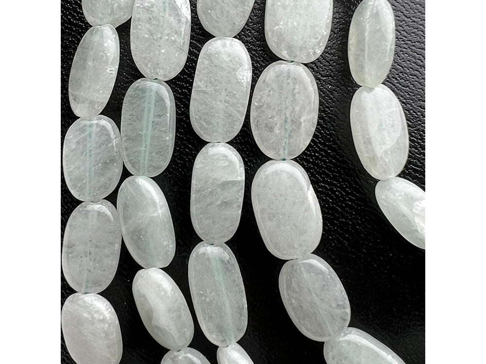 Aquamarine Crystal Beads Necklace