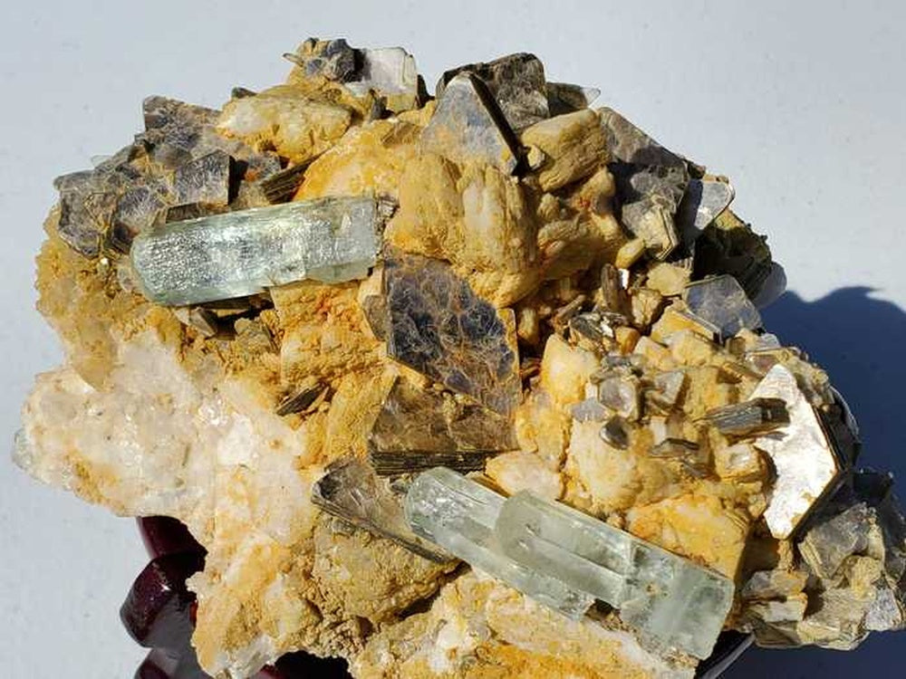 Aquamarine Muscovite & Mica