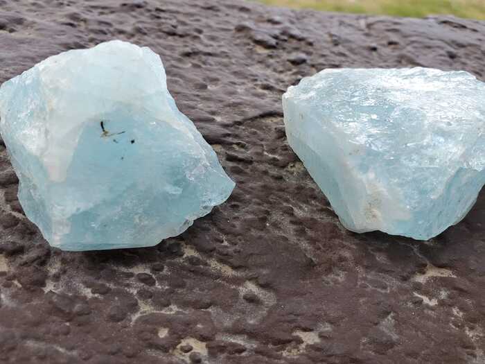 Raw Aquamarine Crystal