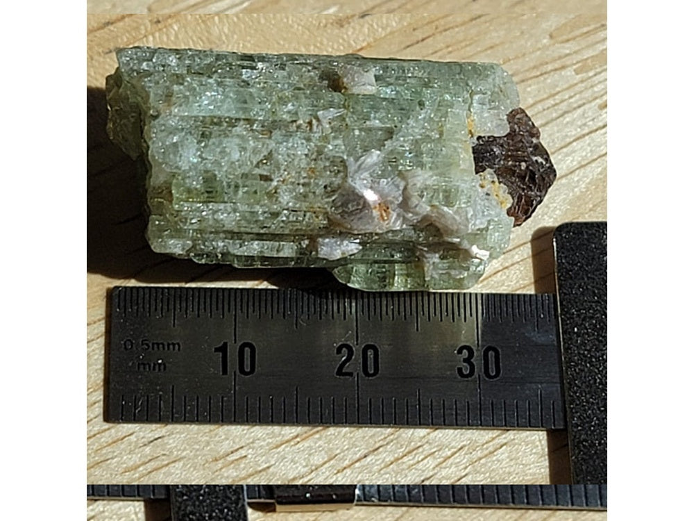 Bicolor Verdelite Crystals Tourmaline