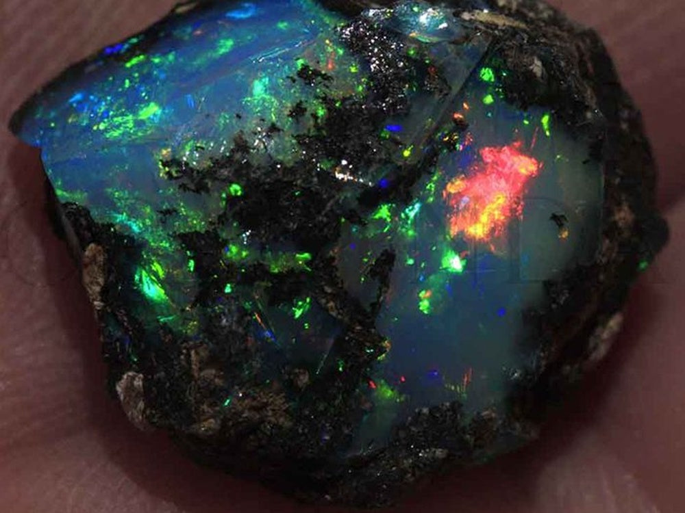 Black Precious Opal