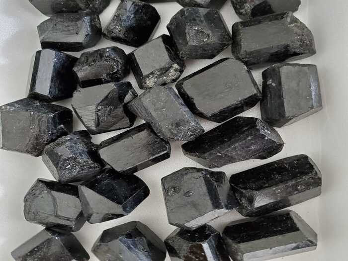 Raw Black Tourmaline Crystal
