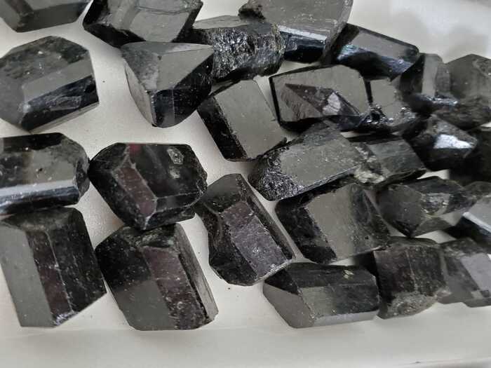 Raw Black Tourmaline Crystal