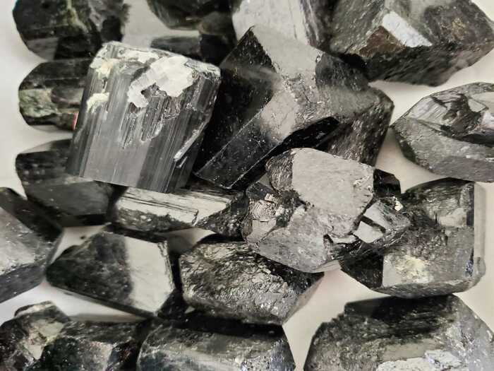 Raw Black Tourmaline Crystal