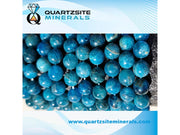 Blue Apatite large size beads bracelets
