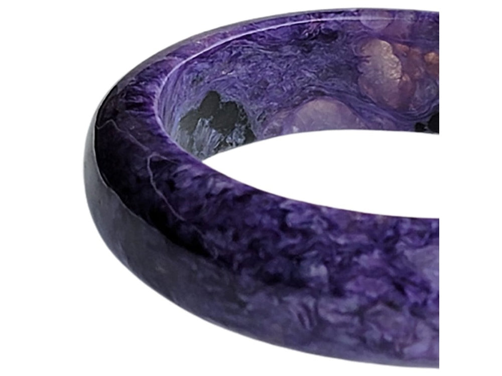 Charoite Stone Bangle