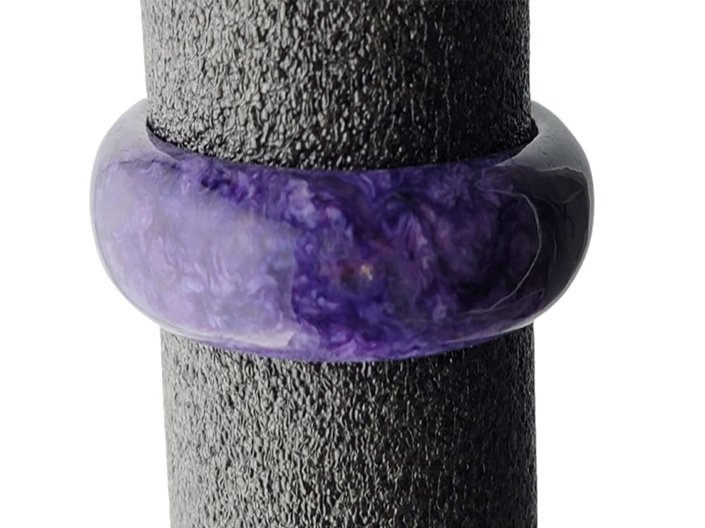 Charoite Stone Bangle