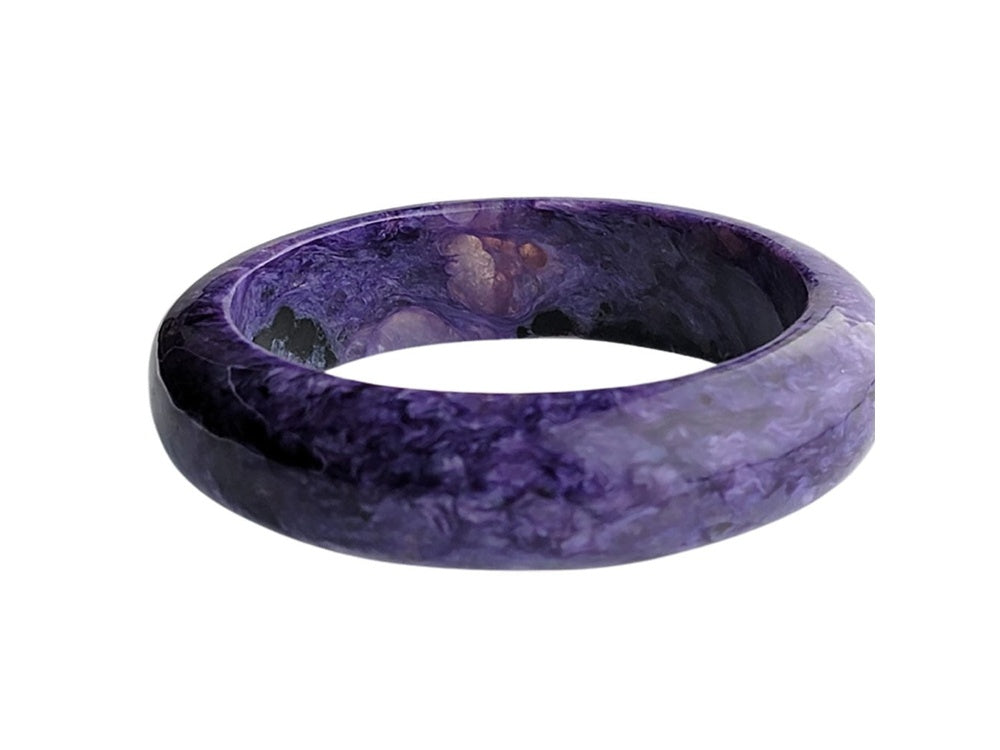 Charoite Stone Bangle