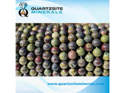 Dragon blood stone round beads bracelets