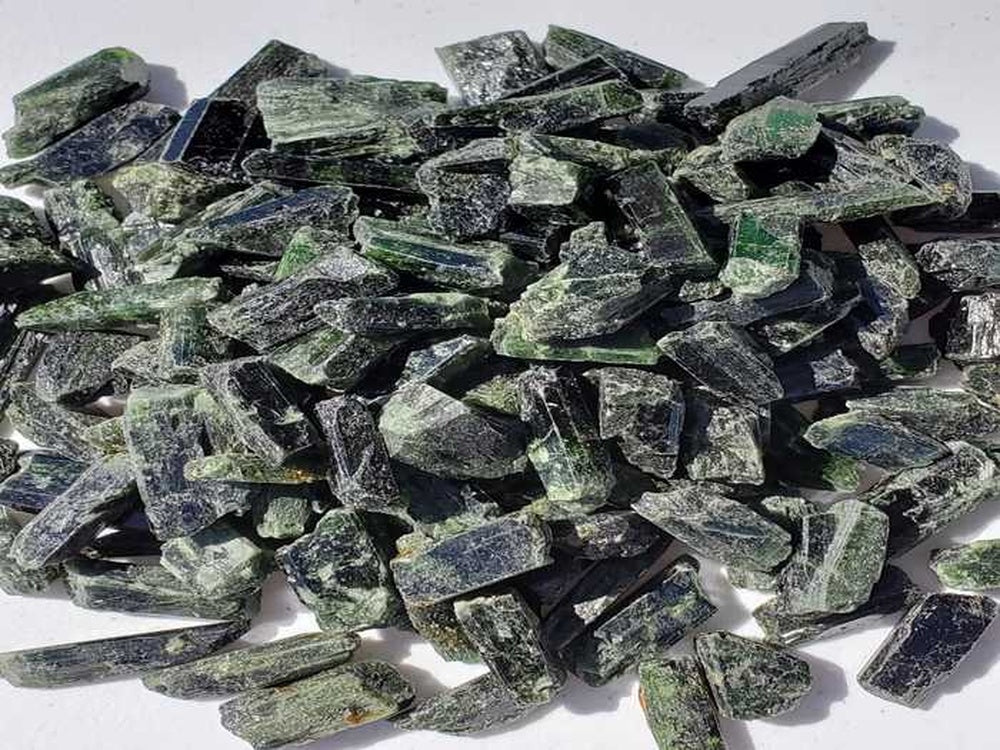 Diopside Rough Faceting Stone