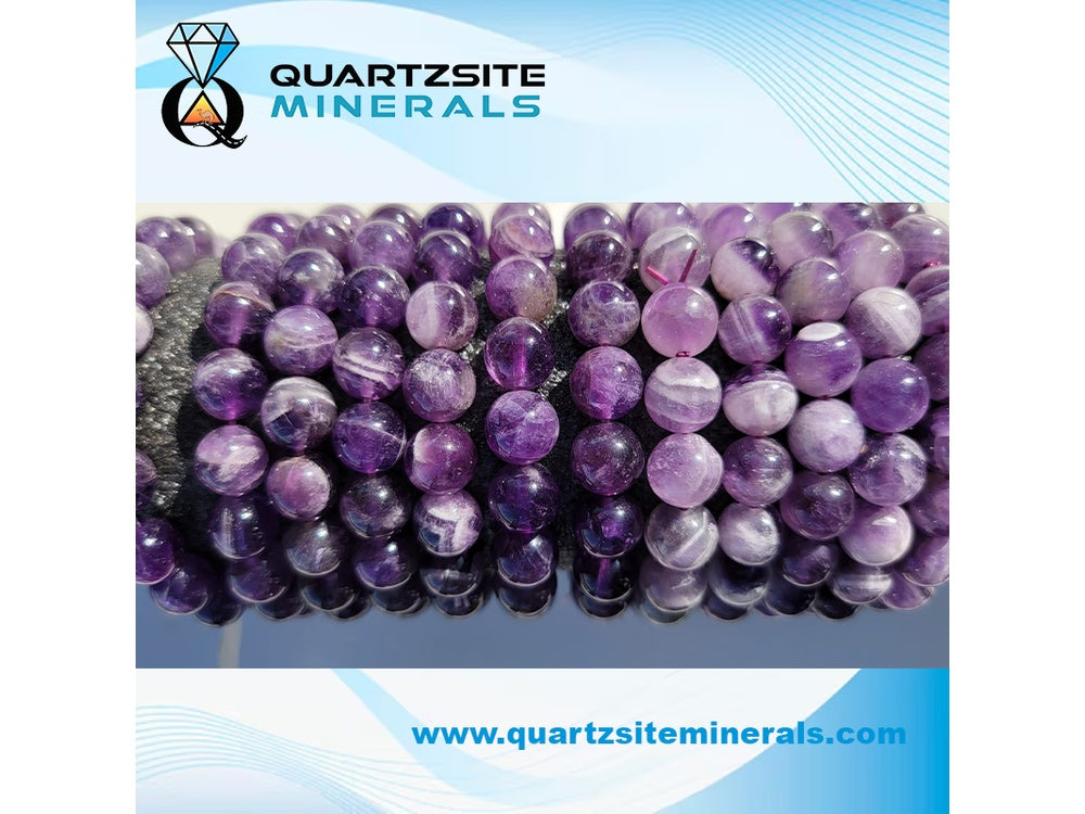Dream Amethyst round , beads bracelets