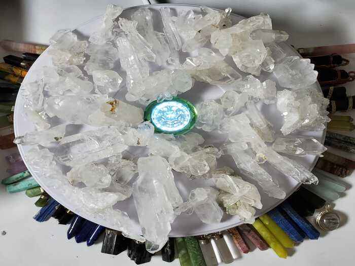 Raw Faden Quartz Crystals