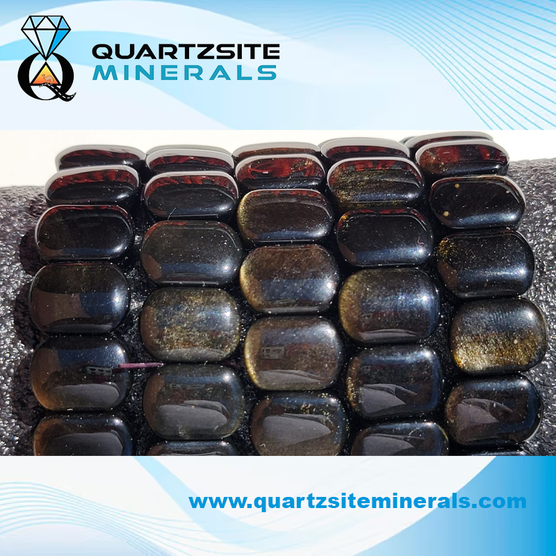 Golden sheen obsidian Bracelets