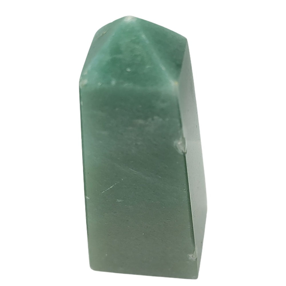 Green Aventurine Hand-Carved Tower