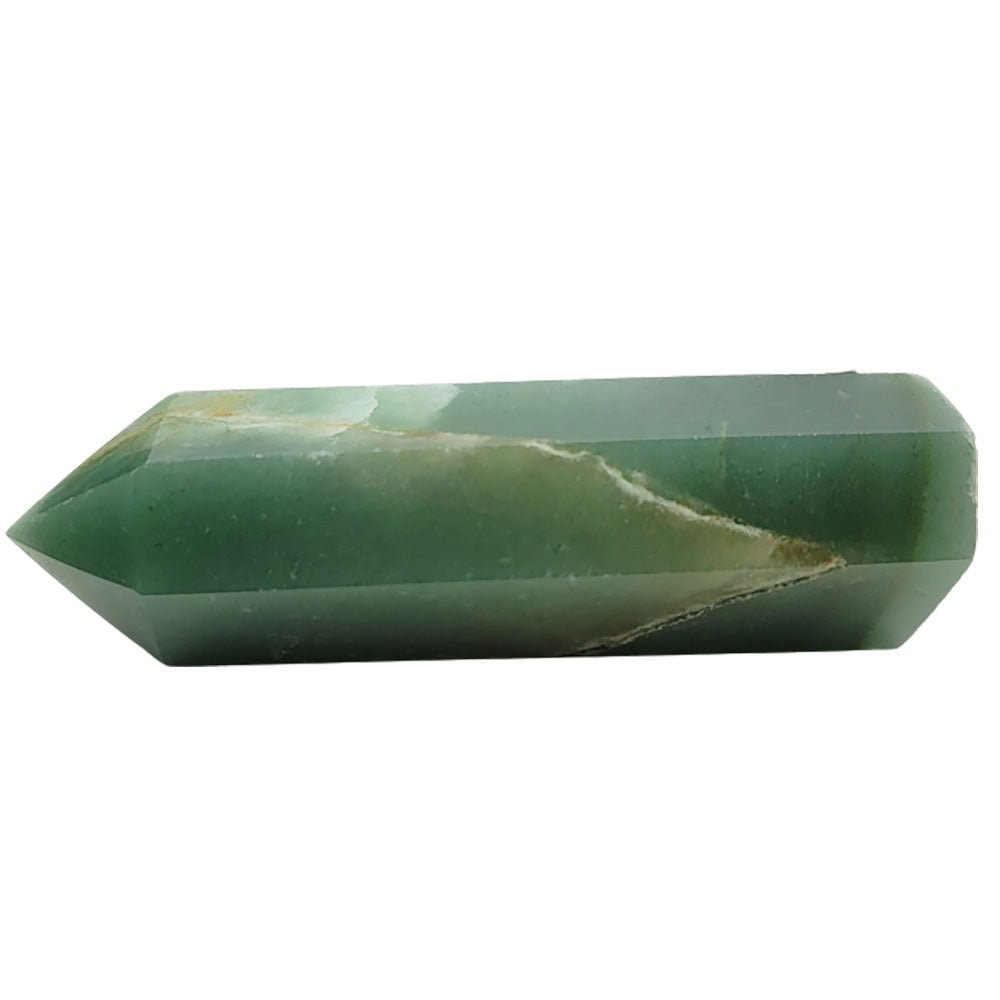 Green Aventurine Hand-Carved Tower