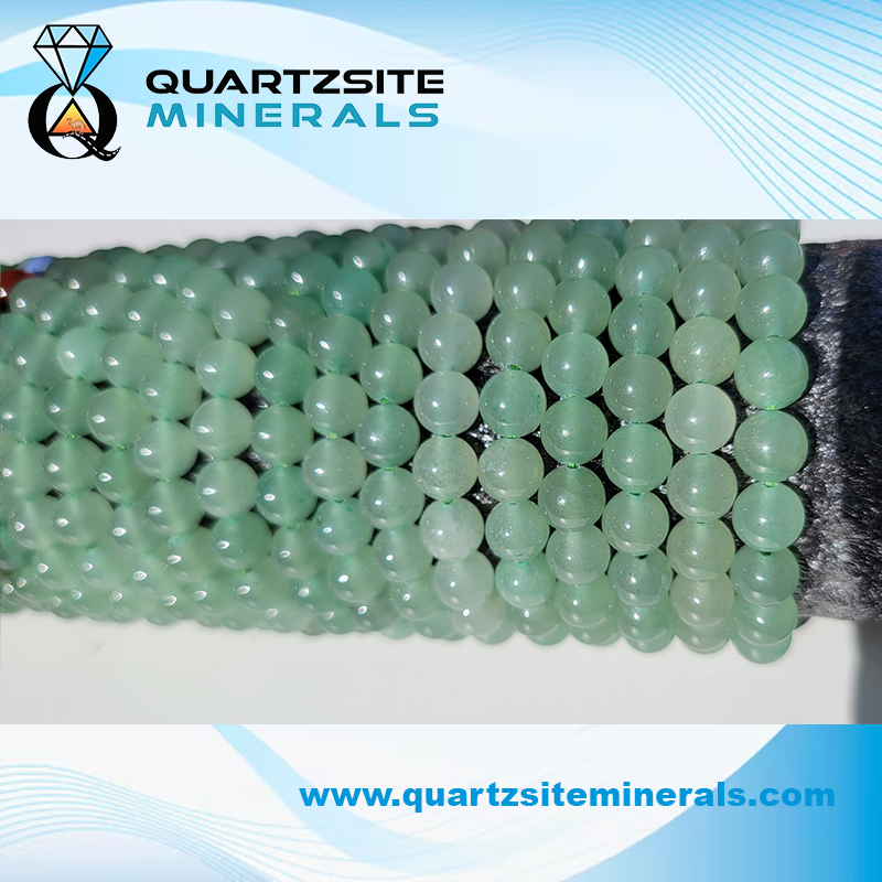 Green Aventurines round beads bracelets