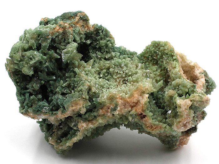 Green Heulandite