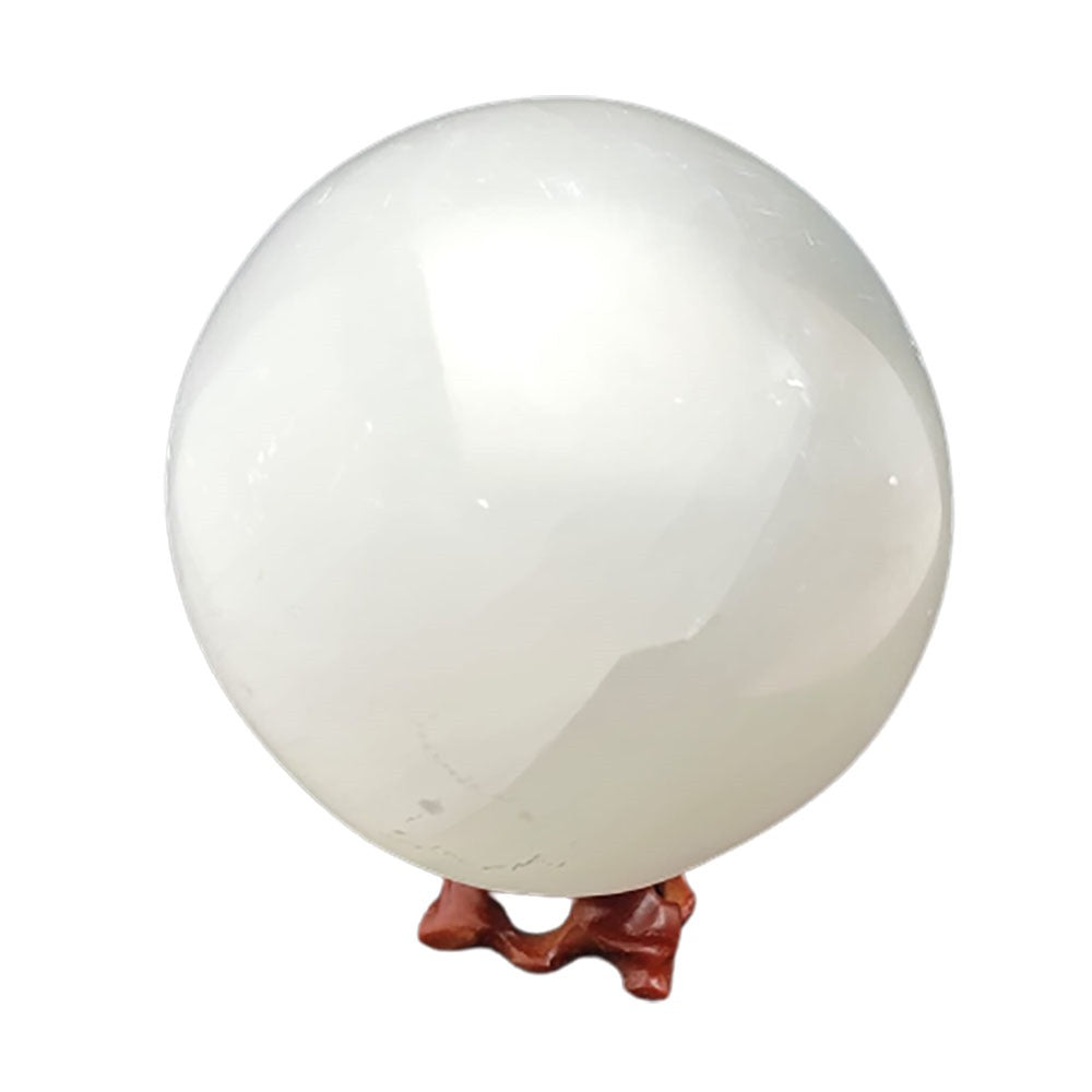 Hand-Carved Selenite Spheres