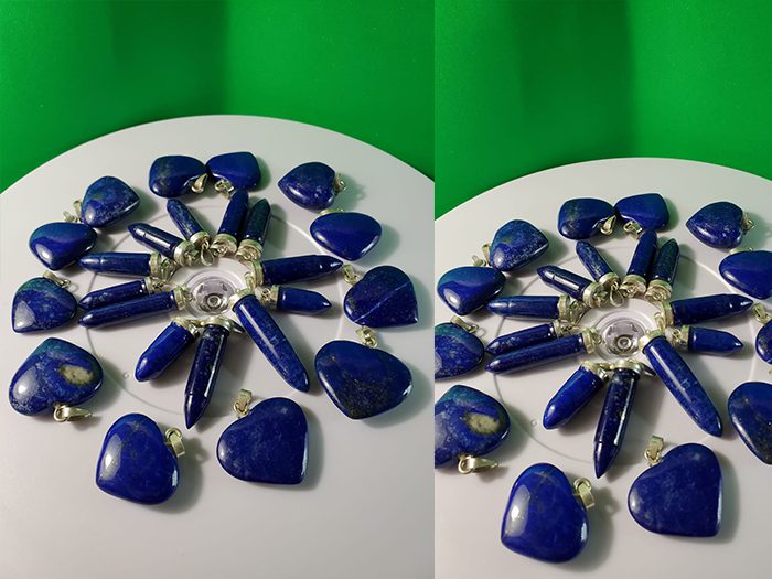 Lapis Lazuli with Silver Pendant