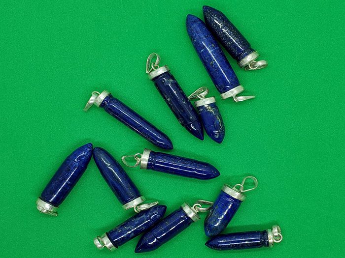 Lapis Lazuli with Silver Pendant