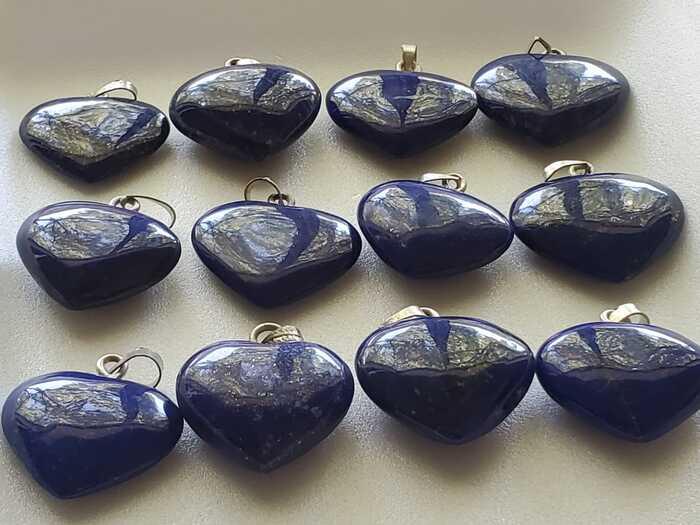 Lapis Lazuli Heart Pendant