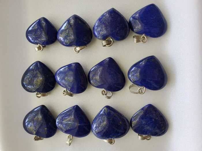 Lapis Lazuli Heart Pendant