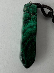 Malachite Crystals Pendant