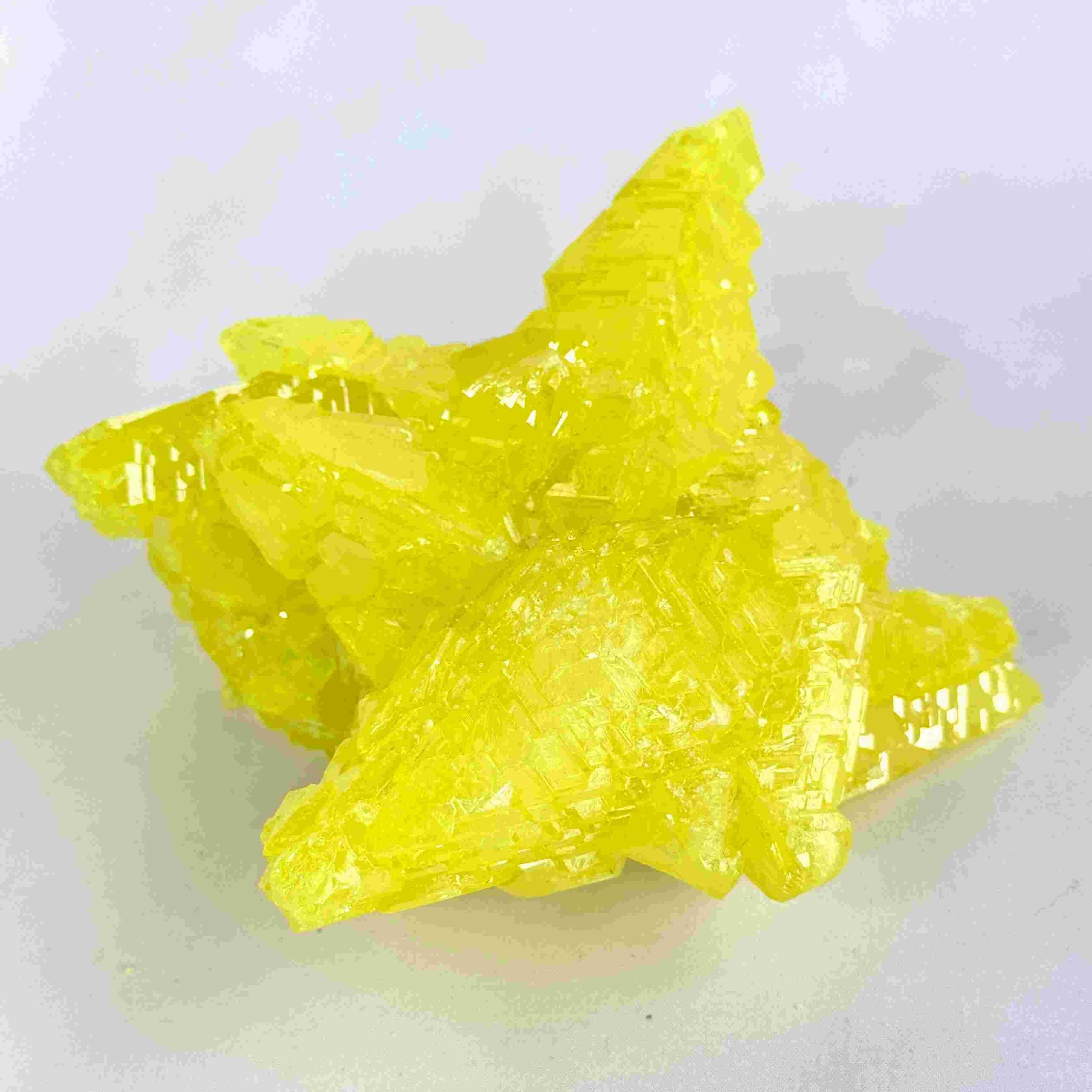 Myanmar Natural Sulfur Specimen