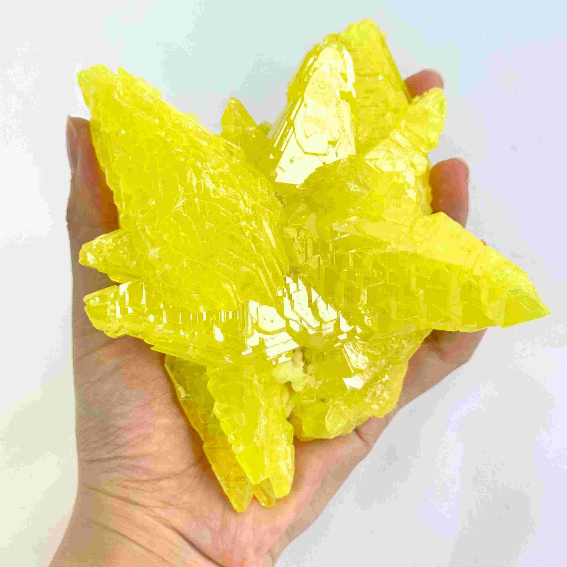 Myanmar Natural Sulfur Specimen