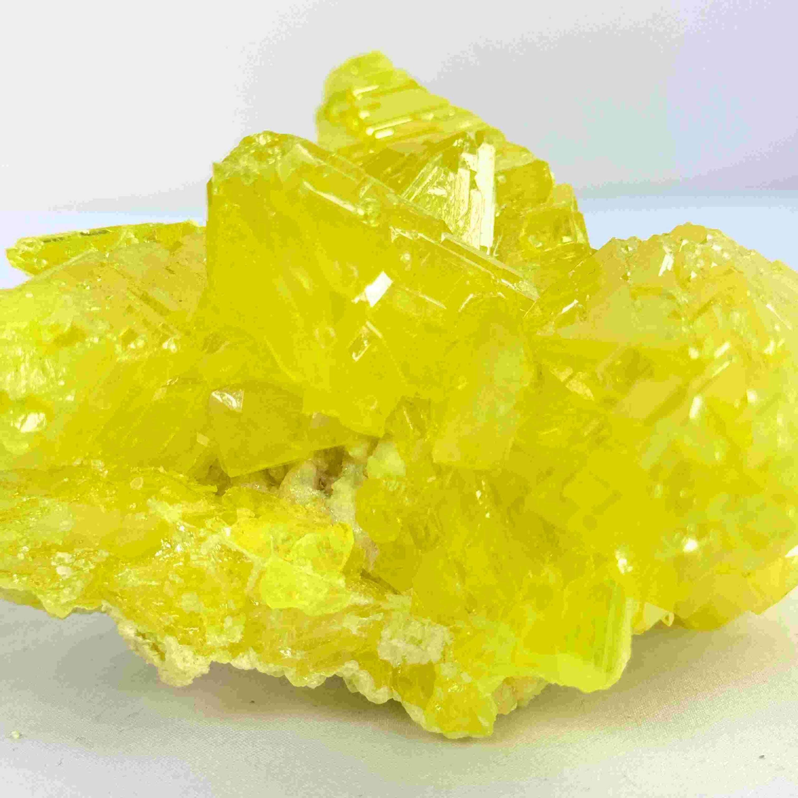 Myanmar Natural Sulfur Specimen