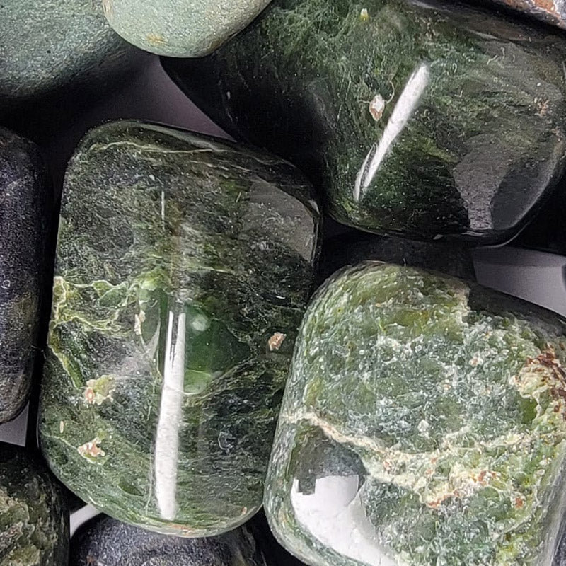 Nephrite Jade Tumbled Stones