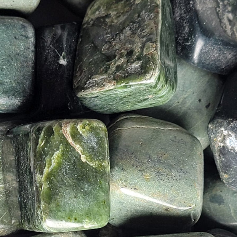 Nephrite Jade Tumbled Stones
