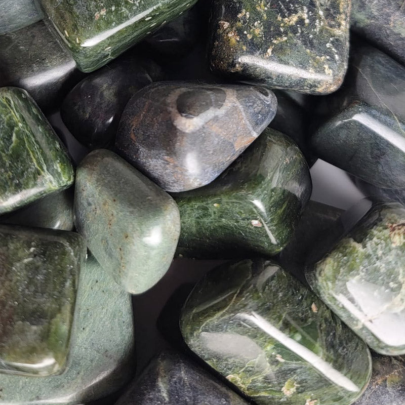 Nephrite Jade Tumbled Stones