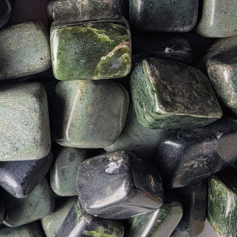 Nephrite Jade Tumbled Stones
