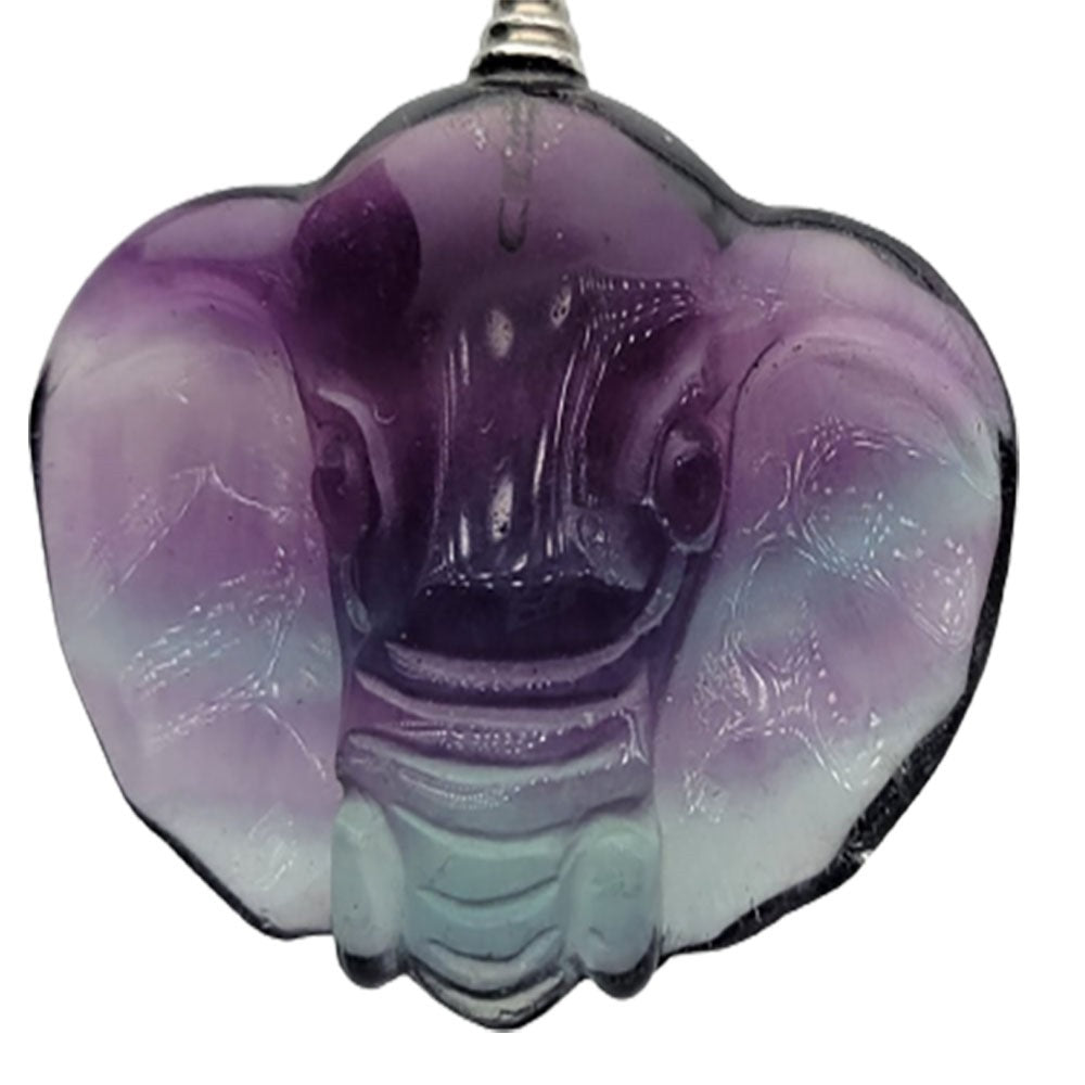 Rainbow Fluorite Elephant