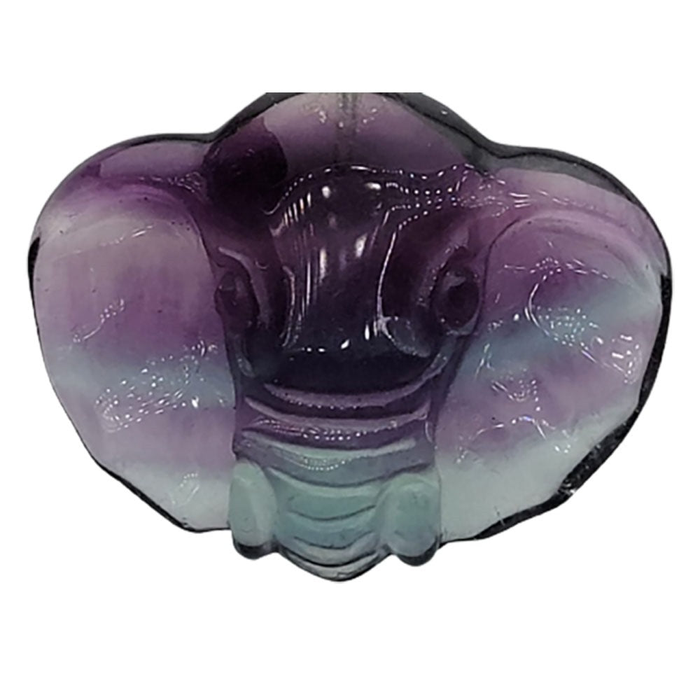 Rainbow Fluorite Elephant