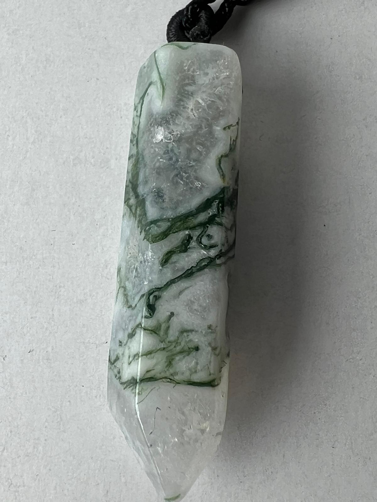Tree Agate Crystals Pendant
