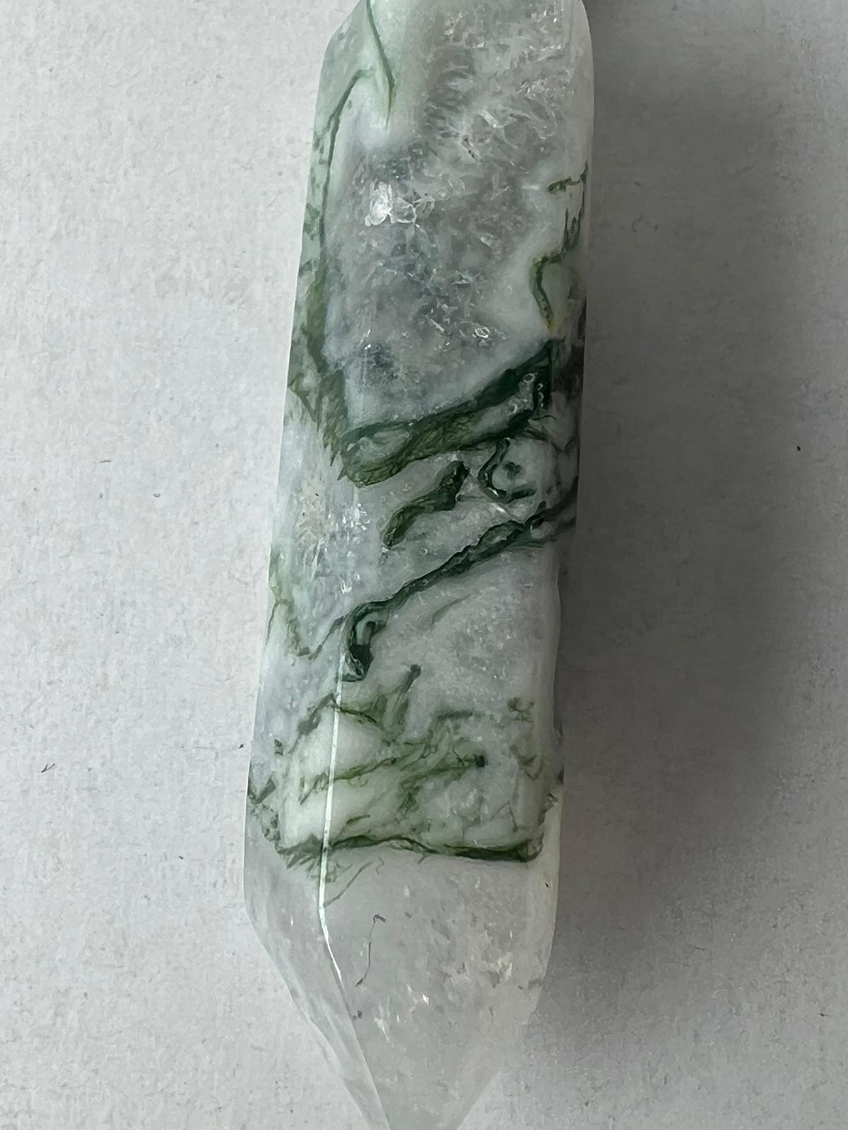 Tree Agate Crystals Pendant