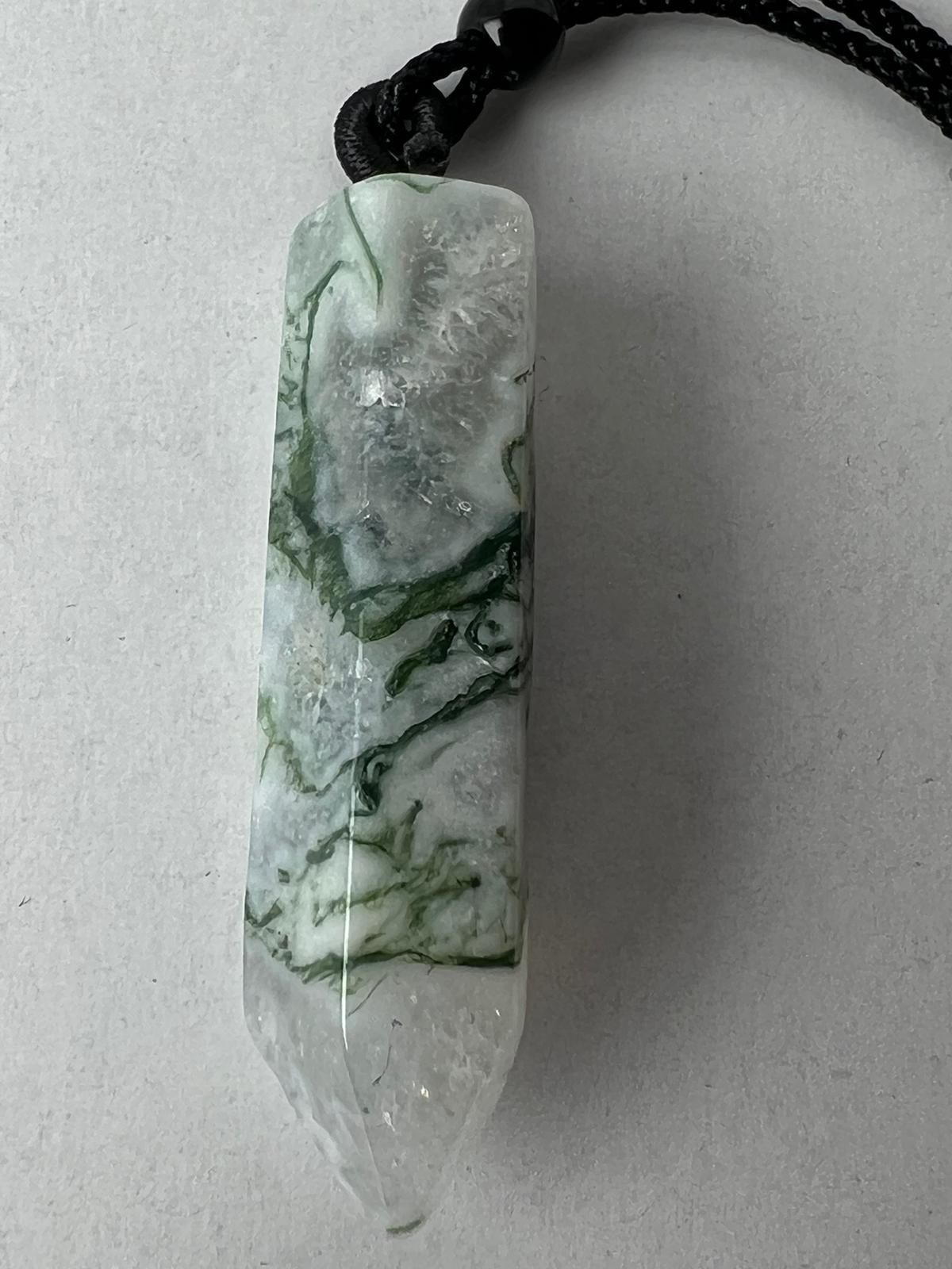 Tree Agate Crystals Pendant