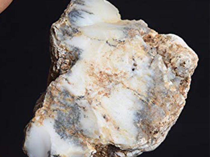 White Precious Opal