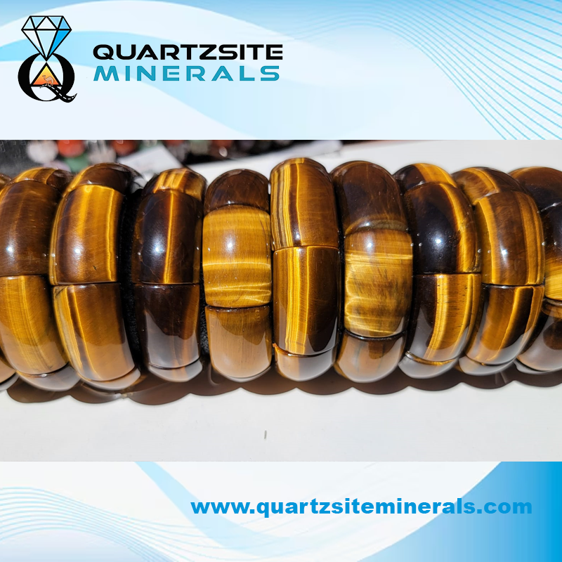 Yellow tiger, eyes bracelets