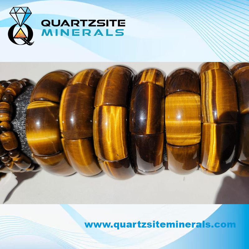 Yellow tiger, eyes bracelets