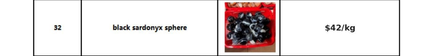 Golden obsidian sphere wholesale catalog image